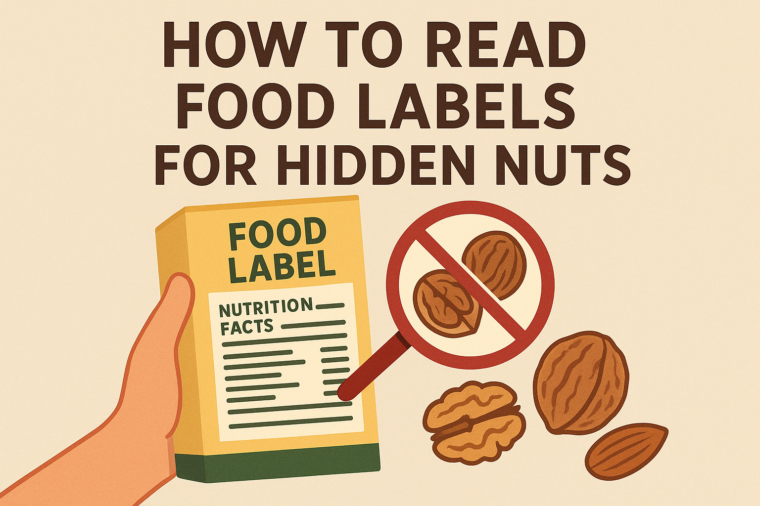 How to Read Food Labels for Hidden Nuts | Allergy Guide
