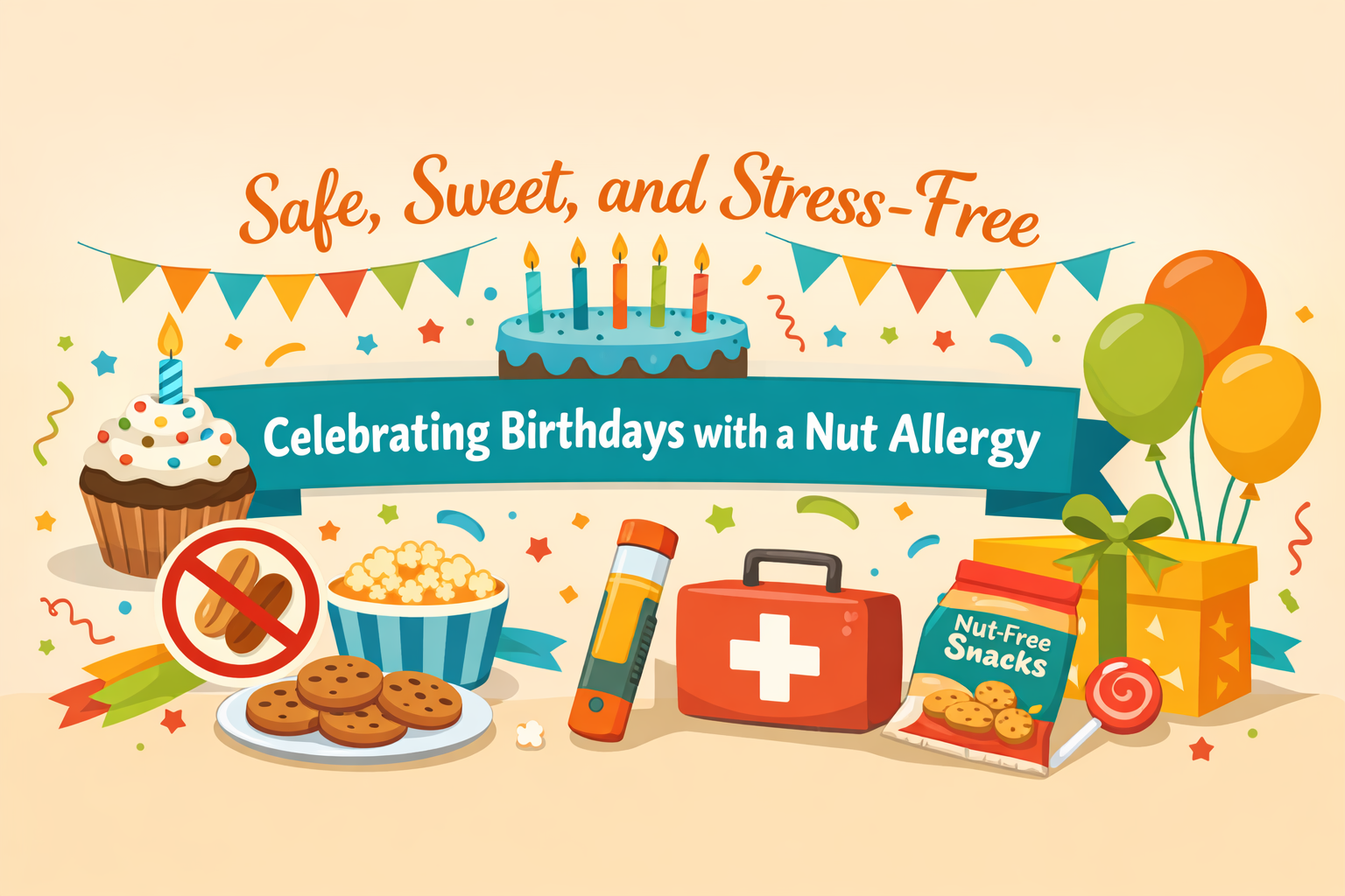 How to Celebrate Birthdays Safely with a Nut Allergy | NutFreeMarket