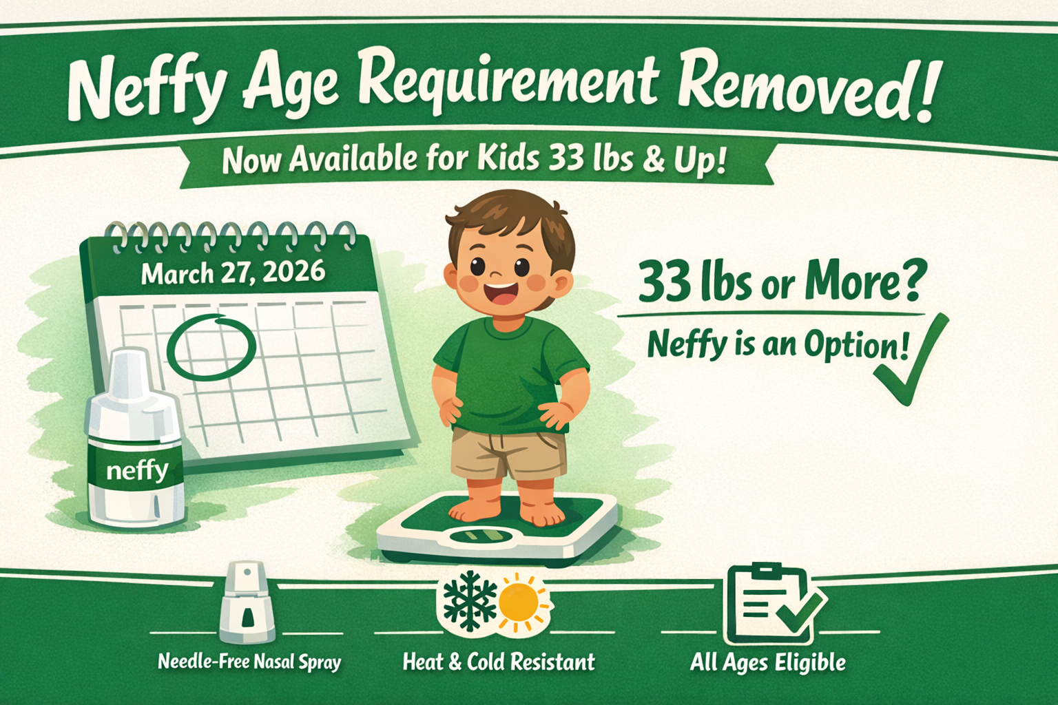 Neffy Age Requirement Removed 2026: Needle-Free Epinephrine for Toddlers
