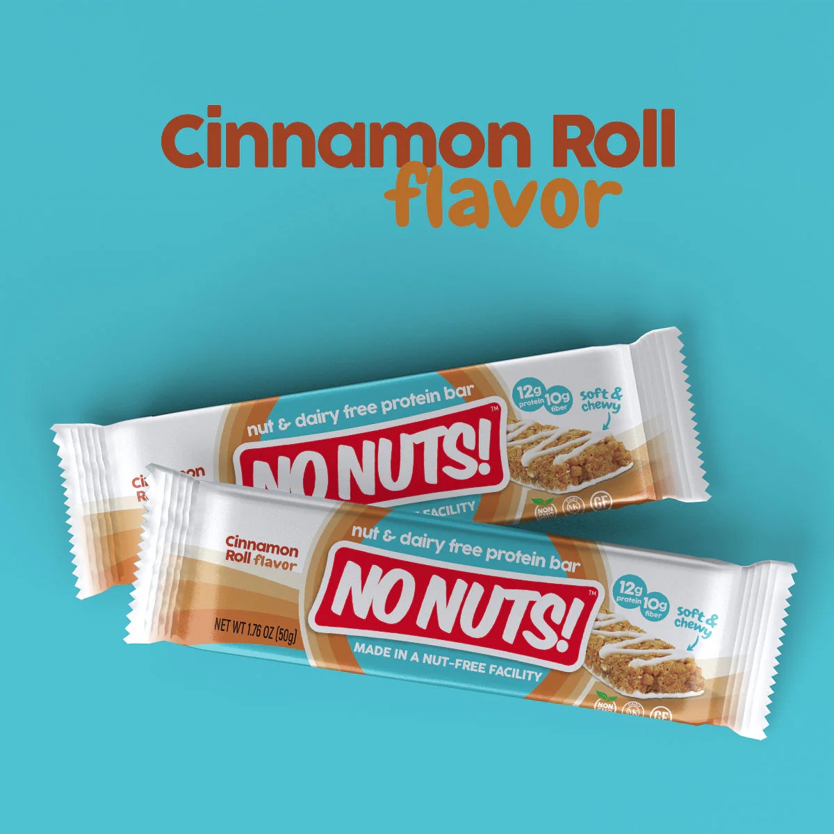 Cinnamon Roll Snack Bars - 12 Bar Pack